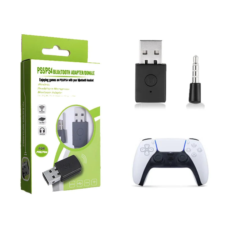 Récepteur d'écouteurs USB sans fil, Bluetooth BT Audio Dongle, Pour Connecter N'importe quel Casque sur PS4, PS5
