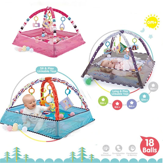 Tapis éducatif multifonctionnel, clôture, couverture rampante, tapis pour bébé, jouets d'éveil