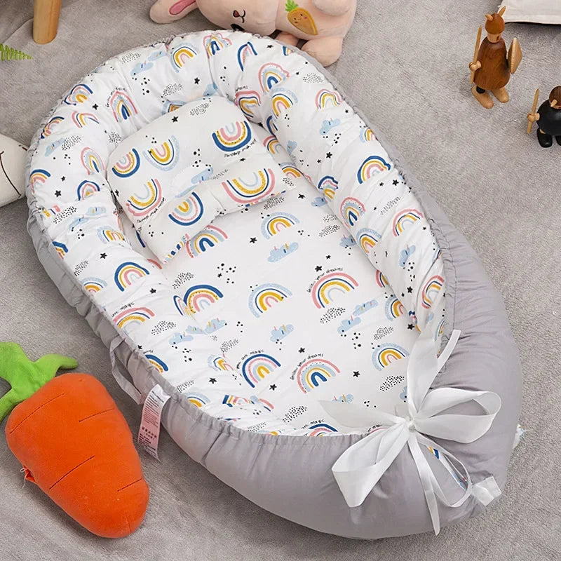 Couffin de compression portable amovible et pliable pour bébé Berceau pour nouveau-né Berceau de voyage pliable