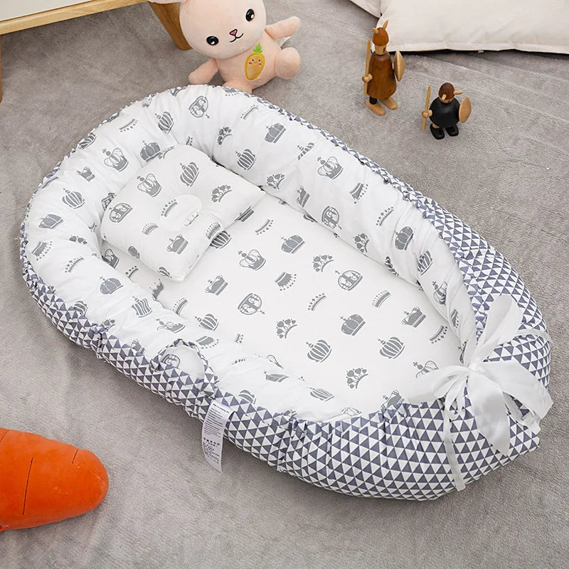 Couffin de compression portable amovible et pliable pour bébé Berceau pour nouveau-né Berceau de voyage pliable