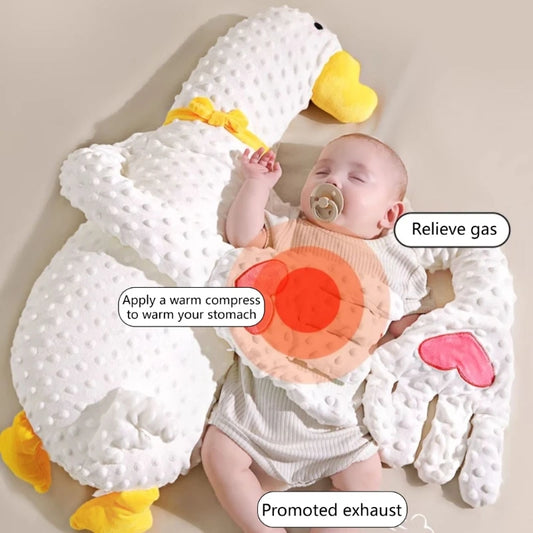 Coussin de sommeil pour bébé, oreiller doux et confortable, jouet apaisant prévention des sursauts de bébé avec fonction de tapotement