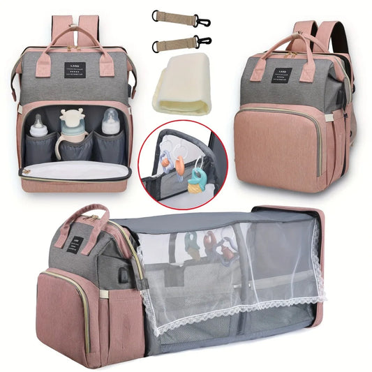 Sac à langer léger et portable pliable pour berceau, grande capacité, sacs de voyage, de maternité, sac à dos pour bébé, sac de sortie Pour Maman