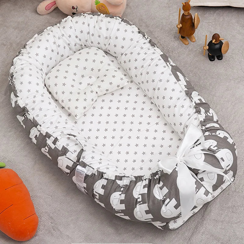 Couffin de compression portable amovible et pliable pour bébé Berceau pour nouveau-né Berceau de voyage pliable